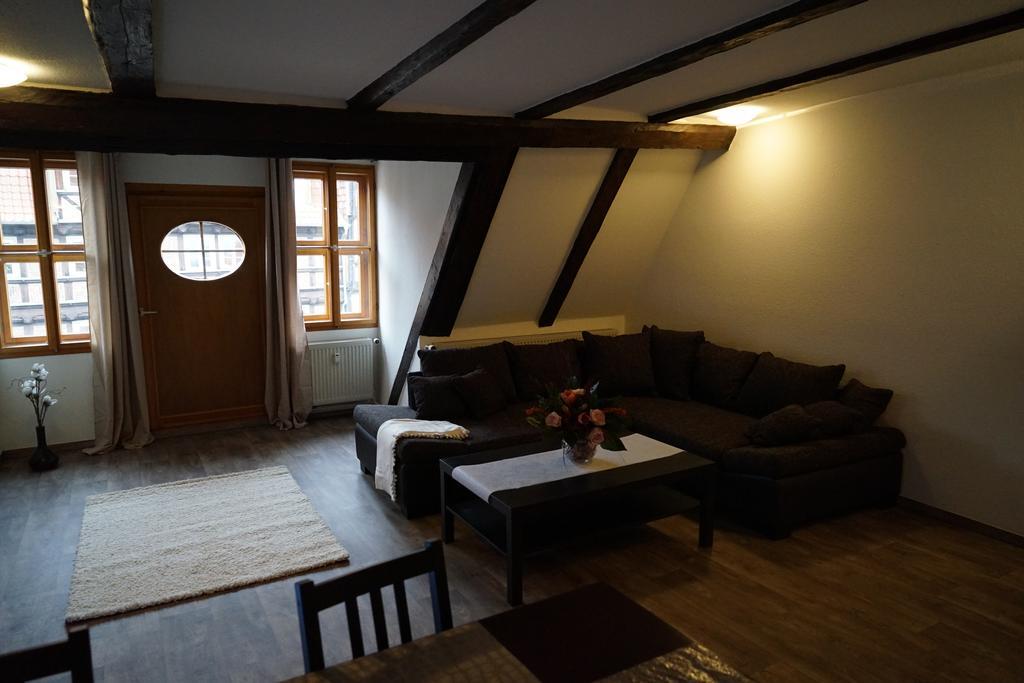 Kaufmannshaus Anno 1613 Appartement Quedlinburg Kamer foto