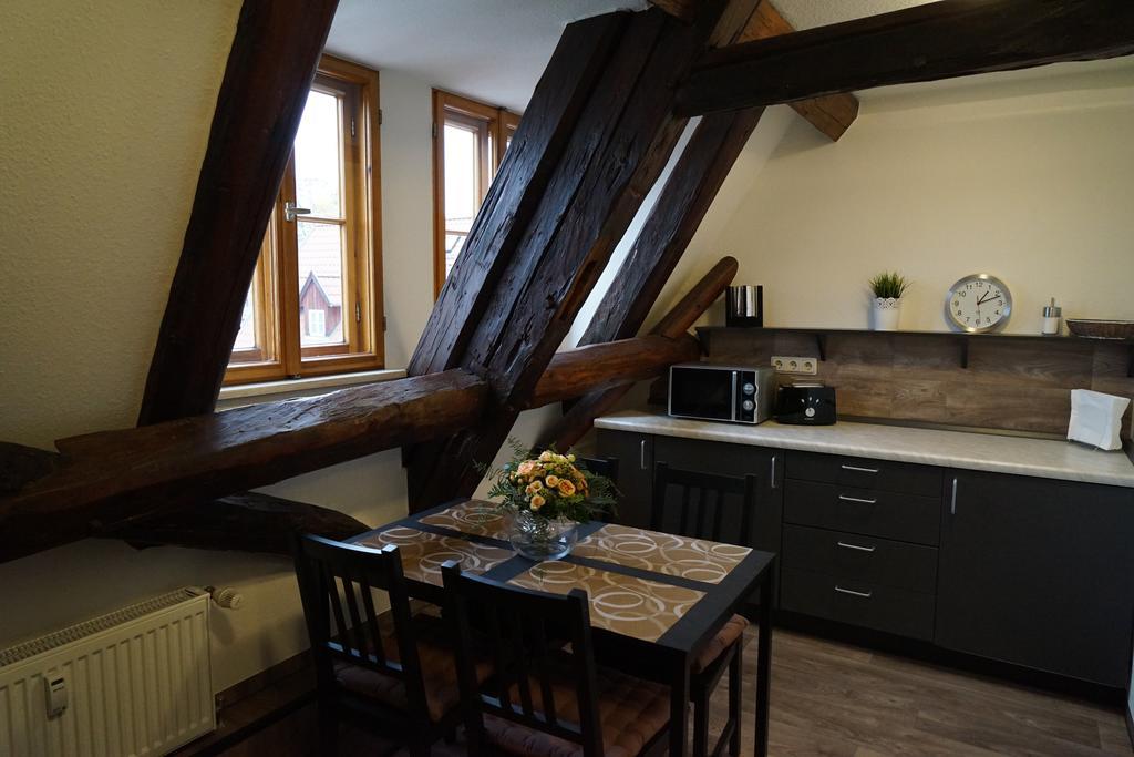 Kaufmannshaus Anno 1613 Appartement Quedlinburg Kamer foto